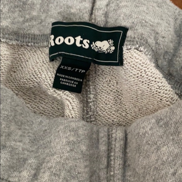 PETITE, XXS Roots Heavy Weight Sweatpants GREY - Picture 1 of 6